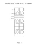 Printhead having Mirrored Rows of Print Nozzles diagram and image