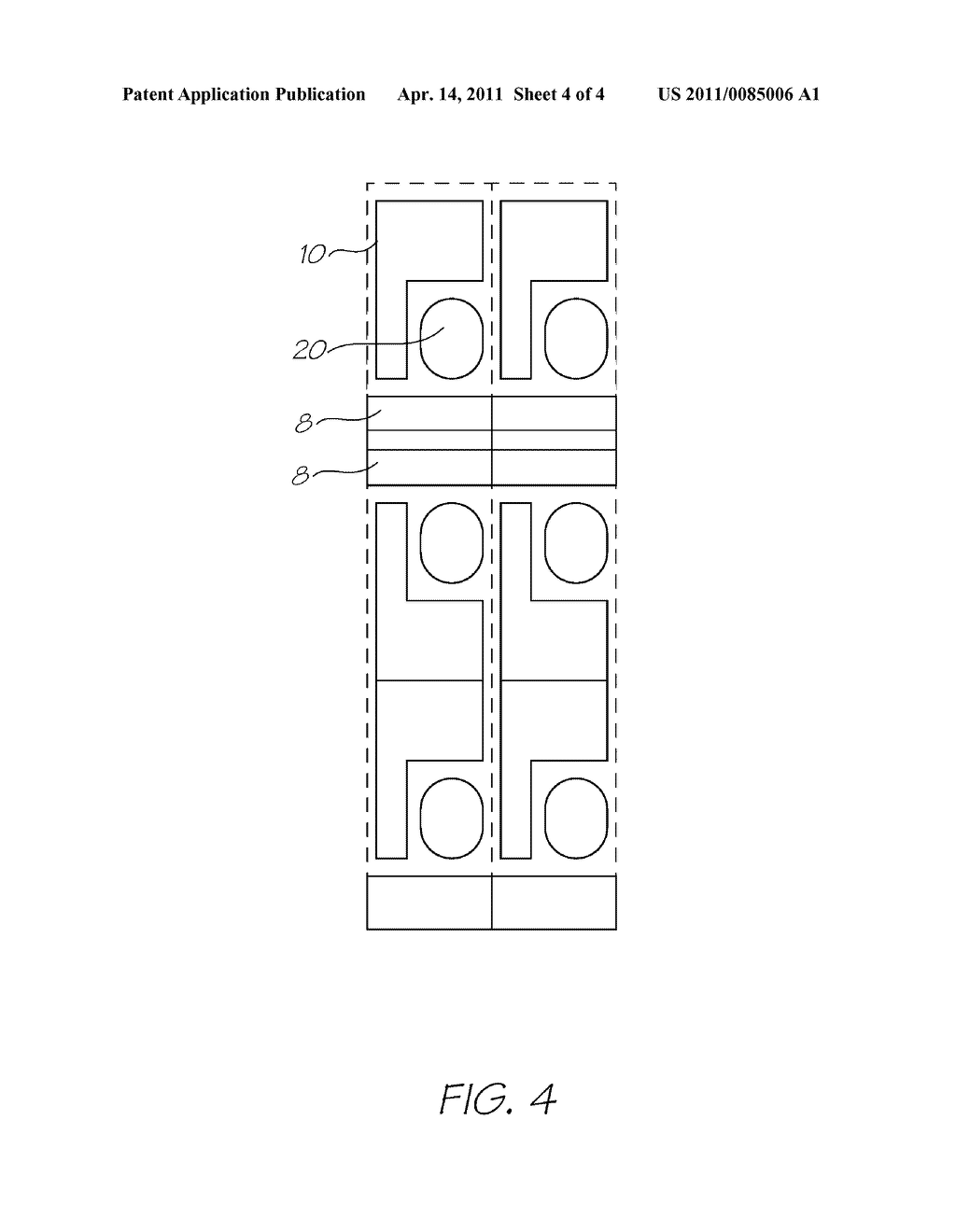 Printhead having Mirrored Rows of Print Nozzles - diagram, schematic, and image 05