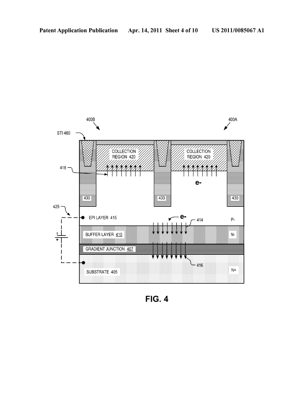 MULTILAYER IMAGE SENSOR PIXEL STRUCTURE FOR REDUCING CROSSTALK - diagram, schematic, and image 05