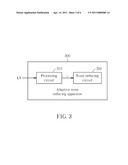 METHOD FOR ADAPTIVE NOISE REDUCTION AND APPARATUS THEREOF diagram and image