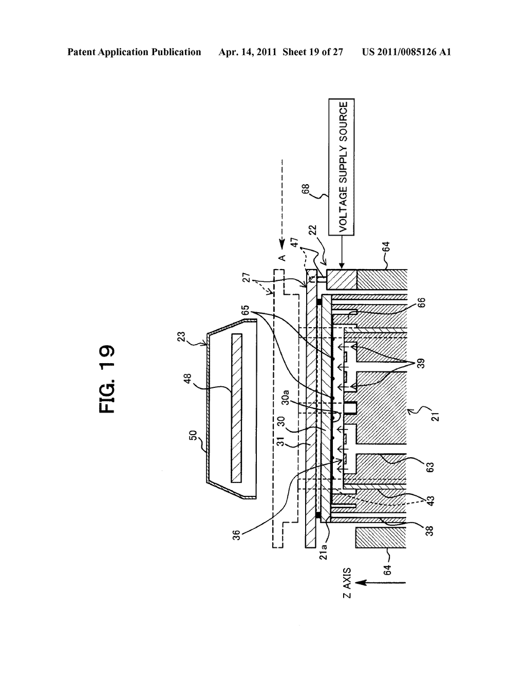 METHOD OF AND APPARATUS FOR PRODUCING LIQUID CRYSTAL DISPLAY DEVICE - diagram, schematic, and image 20