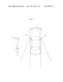 DEVICE FOR ADJUSTING SIDE MIRRORS OF AN AUTOMOBILE diagram and image