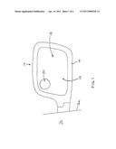 EXTERIOR MIRROR ELEMENT WITH WIDE ANGLE PORTION diagram and image