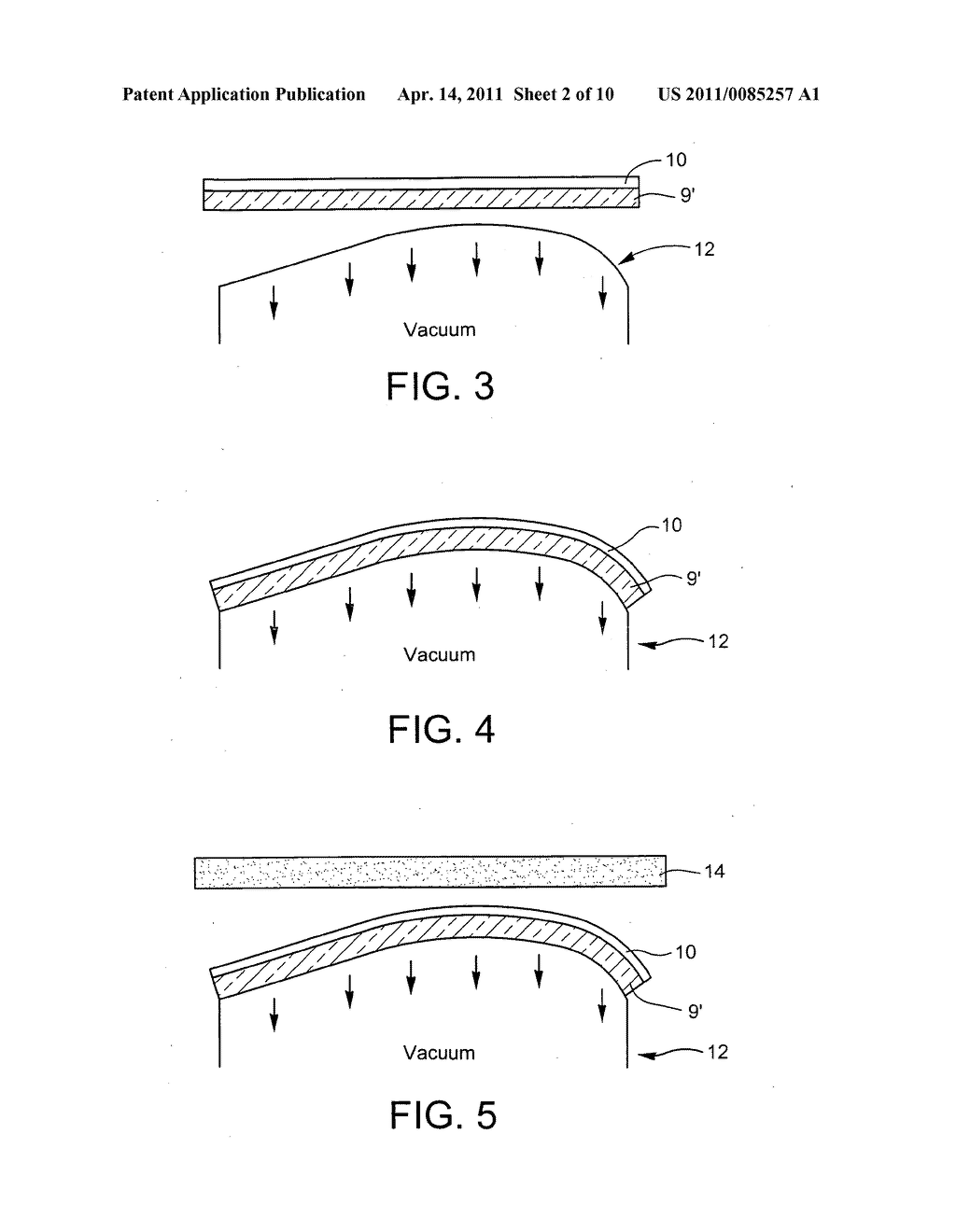 Parabolic trough or dish reflector for use in concentrating solar power apparatus and method of making same - diagram, schematic, and image 03
