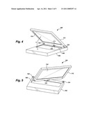 Self Releasing Hinge diagram and image