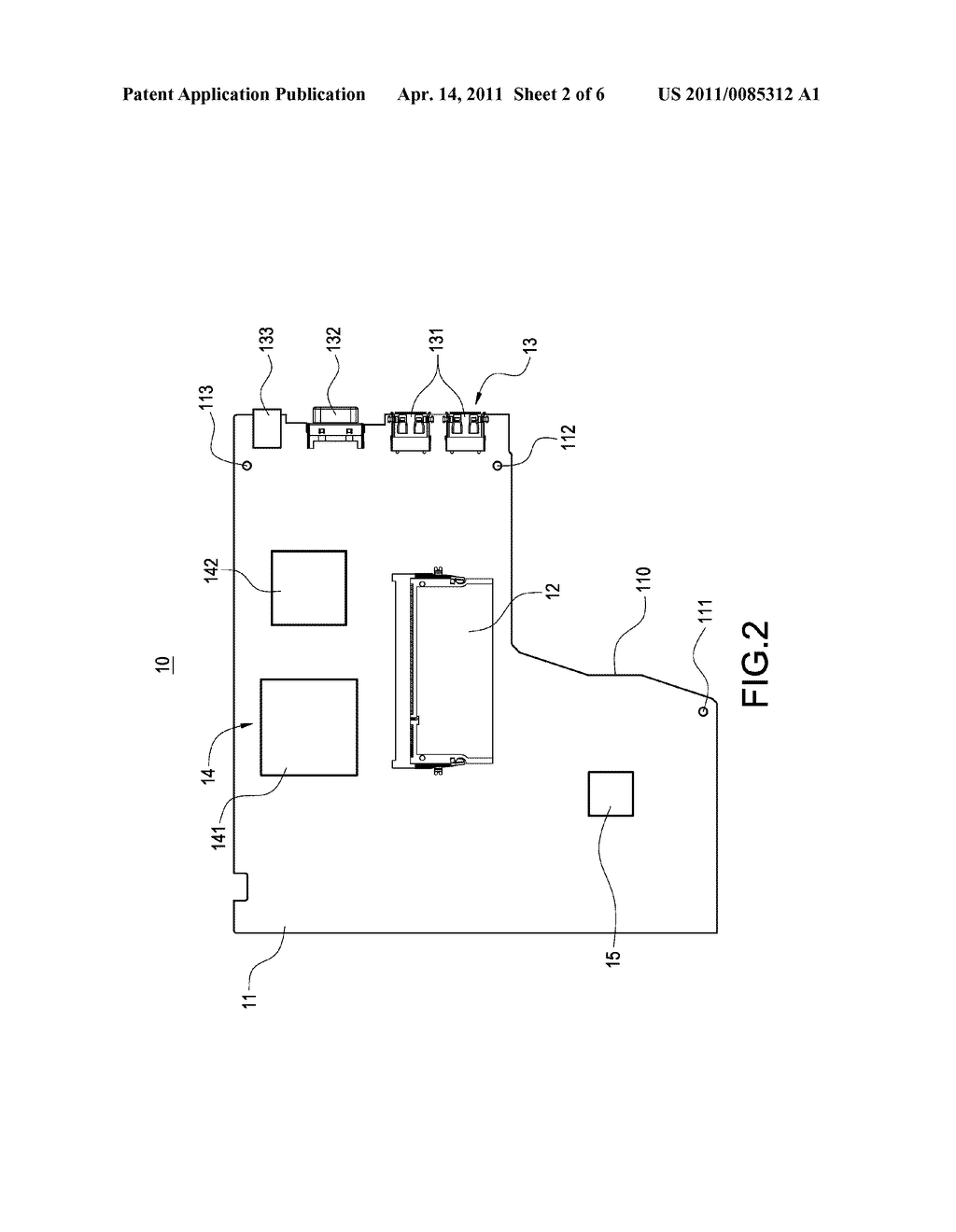 COMPUTER HOST AND MOTHERBOARD USED IN THE COMPUTER HOST - diagram, schematic, and image 03