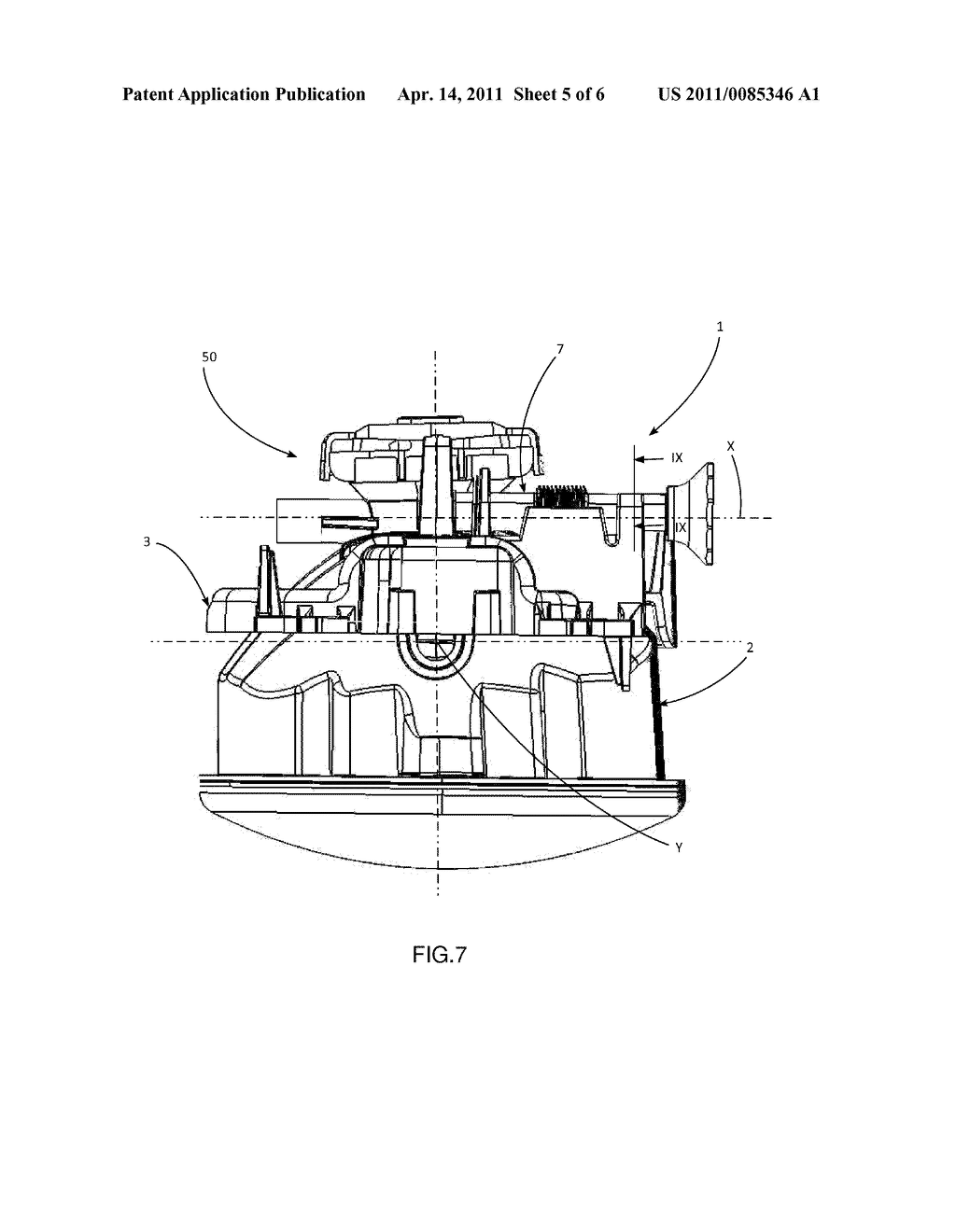 ADJUSTMENT DEVICE OF A LIGHTING AND/OR SIGNALLING DEVICE OF A MOTOR VEHICLE, AND THE ASSEMBLY PROCEDURE OF SUCH A DEVICE - diagram, schematic, and image 06