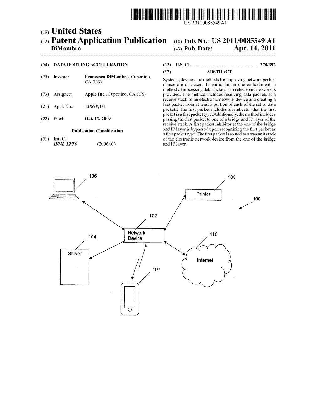 DATA ROUTING ACCELERATION - diagram, schematic, and image 01