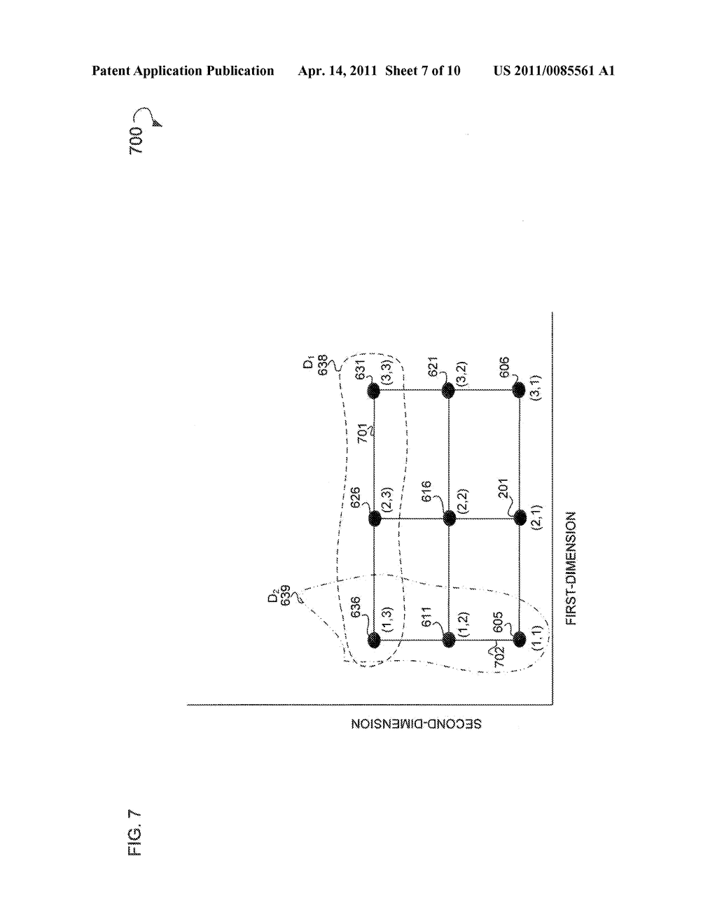 Incremental Adaptive Packet Routing In A Multi-Dimensional Network - diagram, schematic, and image 08