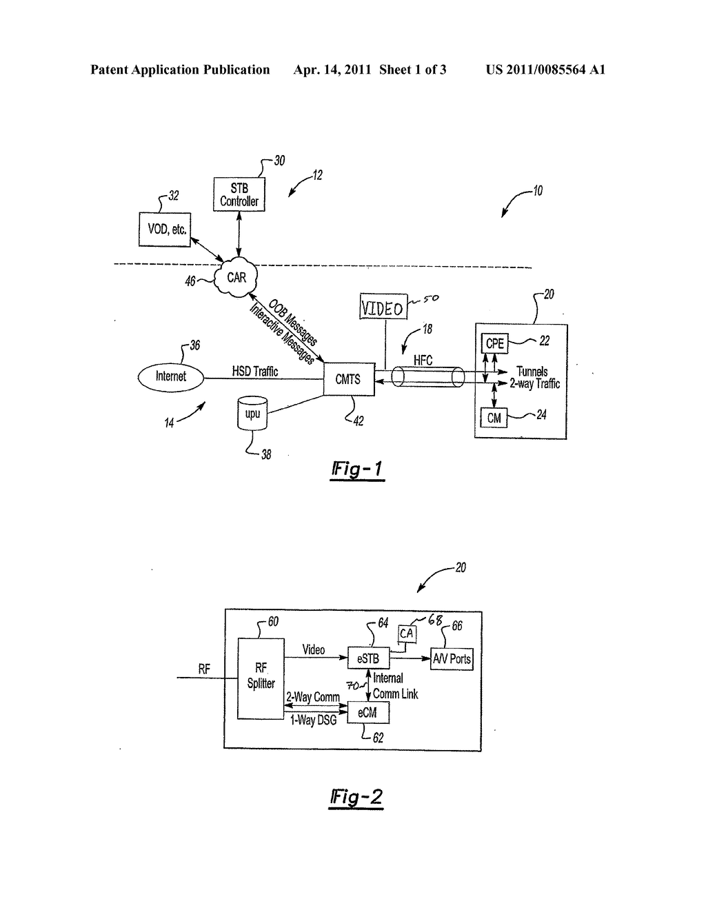 Gateway for Transporting Out-Of-Band Messaging Signals - diagram, schematic, and image 02