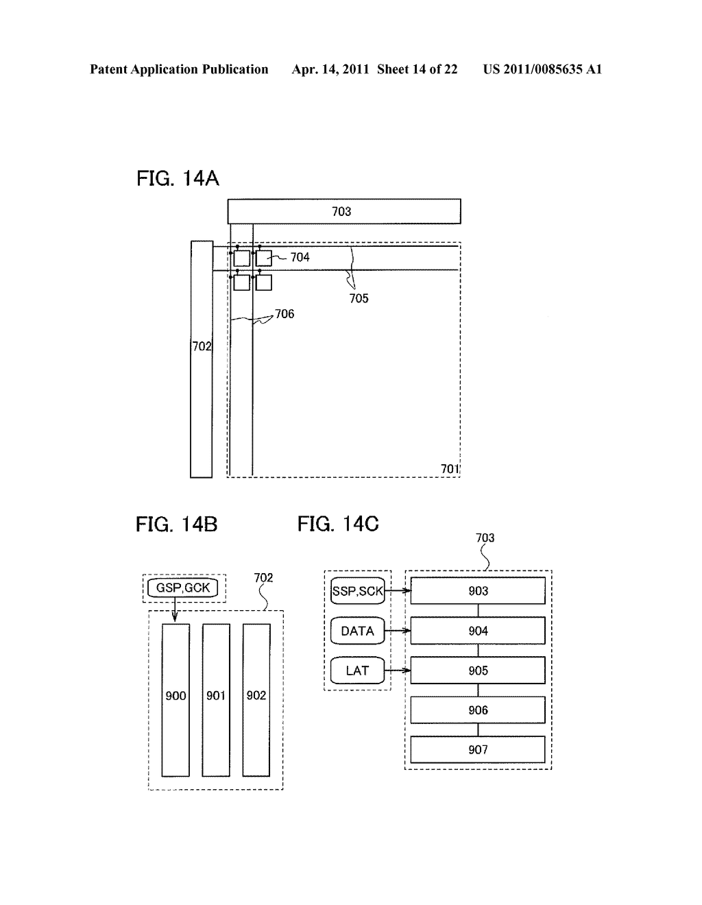 SHIFT REGISTER AND DISPLAY DEVICE AND DRIVING METHOD THEREOF - diagram, schematic, and image 15