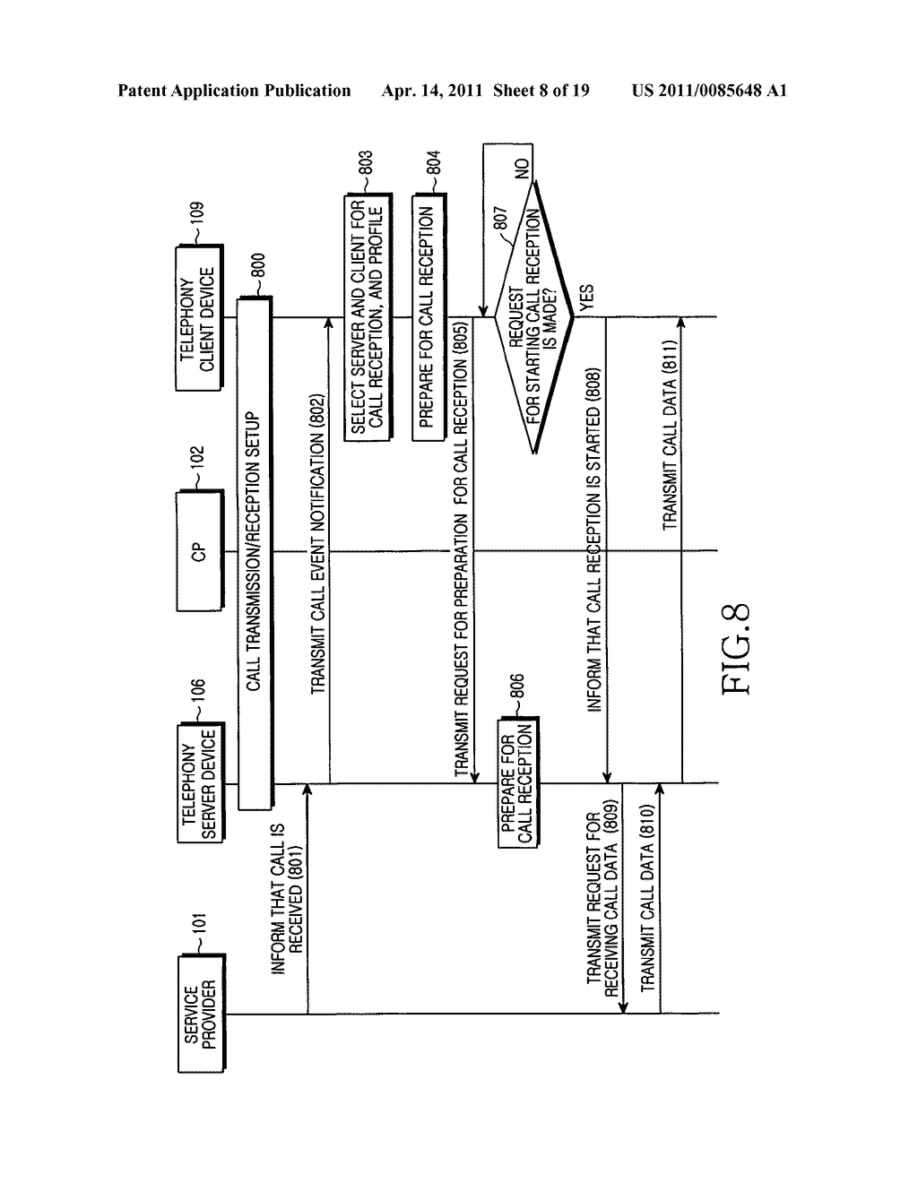 SYSTEM AND METHOD FOR TRANSMITTING AND RECEIVING A CALL ON A HOME NETWORK - diagram, schematic, and image 09
