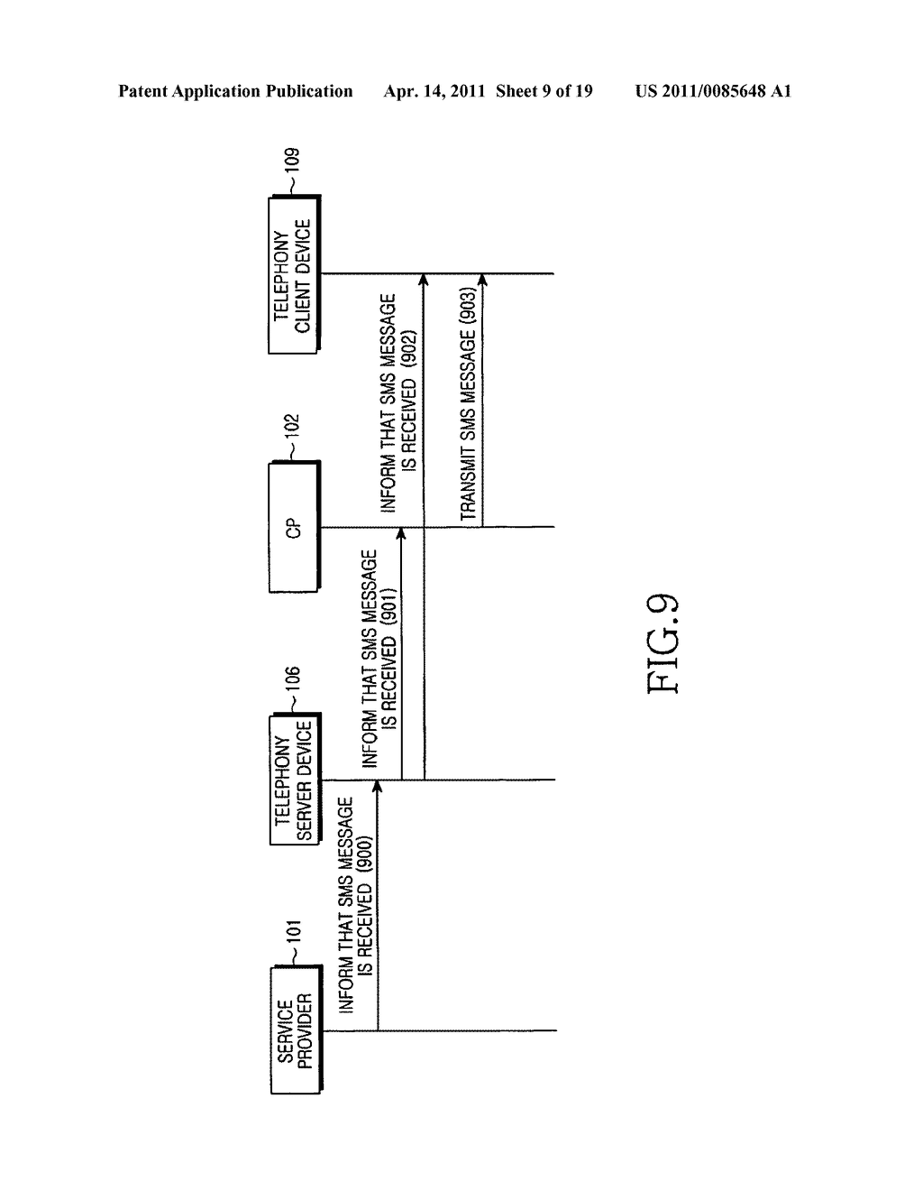 SYSTEM AND METHOD FOR TRANSMITTING AND RECEIVING A CALL ON A HOME NETWORK - diagram, schematic, and image 10