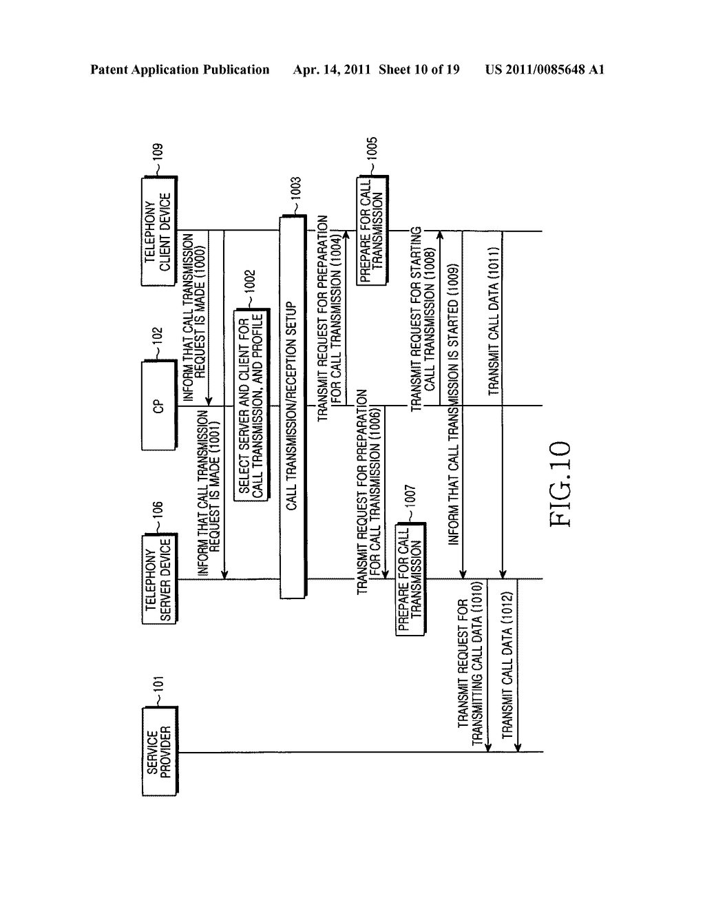SYSTEM AND METHOD FOR TRANSMITTING AND RECEIVING A CALL ON A HOME NETWORK - diagram, schematic, and image 11