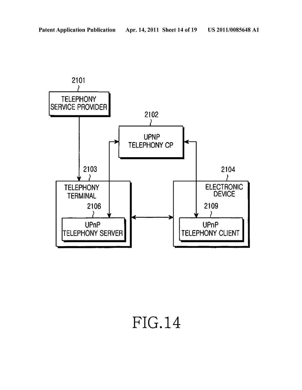 SYSTEM AND METHOD FOR TRANSMITTING AND RECEIVING A CALL ON A HOME NETWORK - diagram, schematic, and image 15