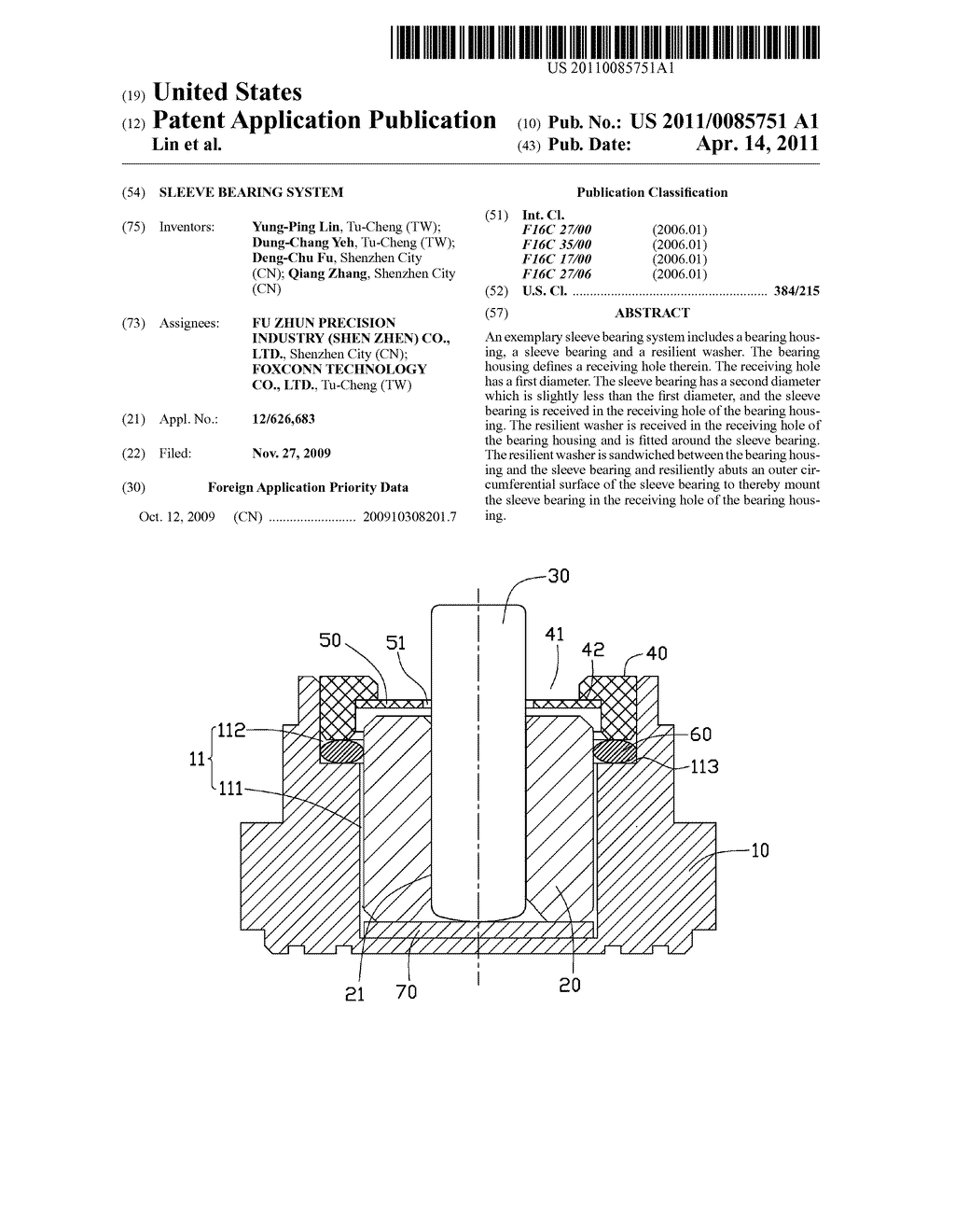 SLEEVE BEARING SYSTEM - diagram, schematic, and image 01