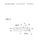 ELECTRONIC APPARATUS, CELLULAR PHONE, FLEXIBLE CABLE AND METHOD FOR MANUFACTURING OPTICAL WAVEGUIDE FORMING BODY diagram and image