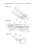 ELECTRONIC APPARATUS, CELLULAR PHONE, FLEXIBLE CABLE AND METHOD FOR MANUFACTURING OPTICAL WAVEGUIDE FORMING BODY diagram and image