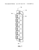 FIBER OPTIC ADAPTER PLATES WITH INTEGRATED FIBER OPTIC ADAPTERS diagram and image