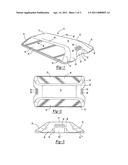 ROAD MARKER WITH NONPLATED LENS diagram and image