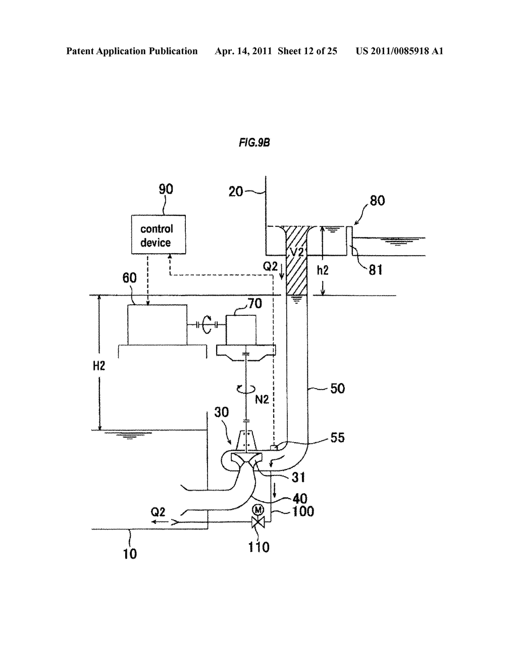 WATER-LIFTING PUMP APPARATUS AND METHOD OF CONTROLLING OPERATION THEREOF - diagram, schematic, and image 13