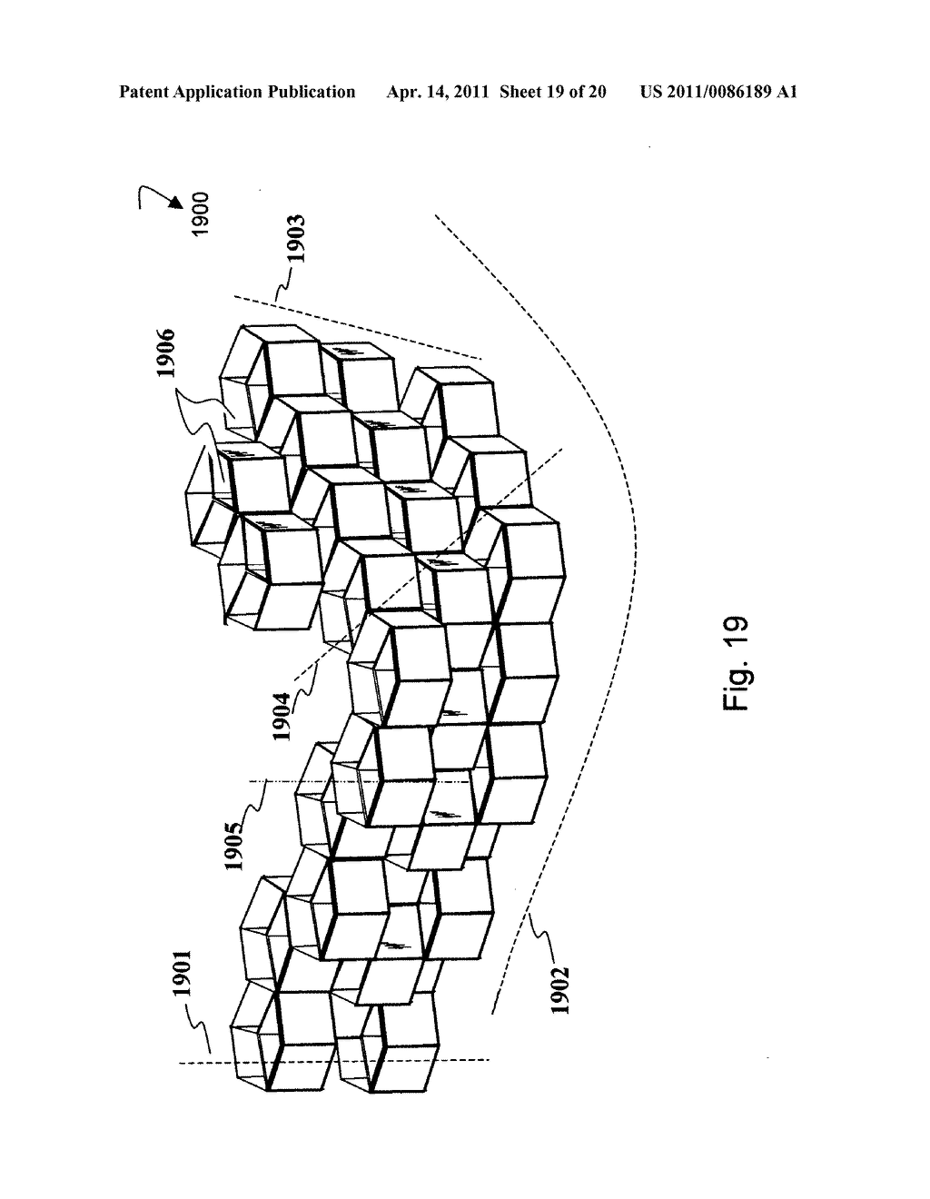 Structure comprising hexagonal tubes and rhomboid inserts - diagram, schematic, and image 20