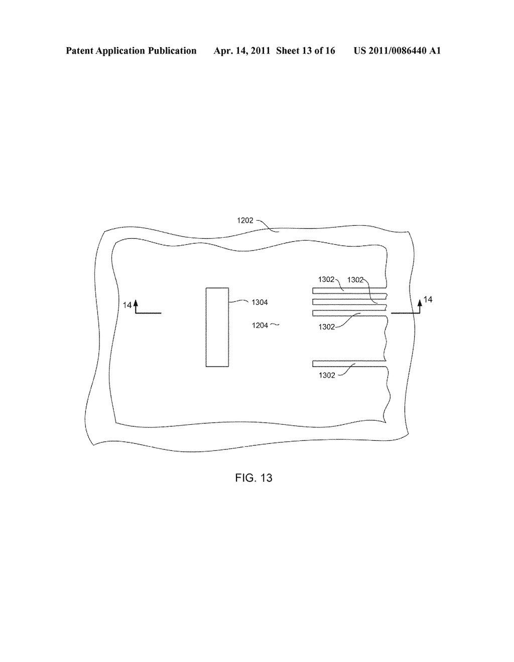 METHOD FOR MANUFACTURING AN EXTRAORDINARY MAGNETORESISTIVE (EMR) DEVICE WITH NOVEL LEAD STRUCTURE - diagram, schematic, and image 14