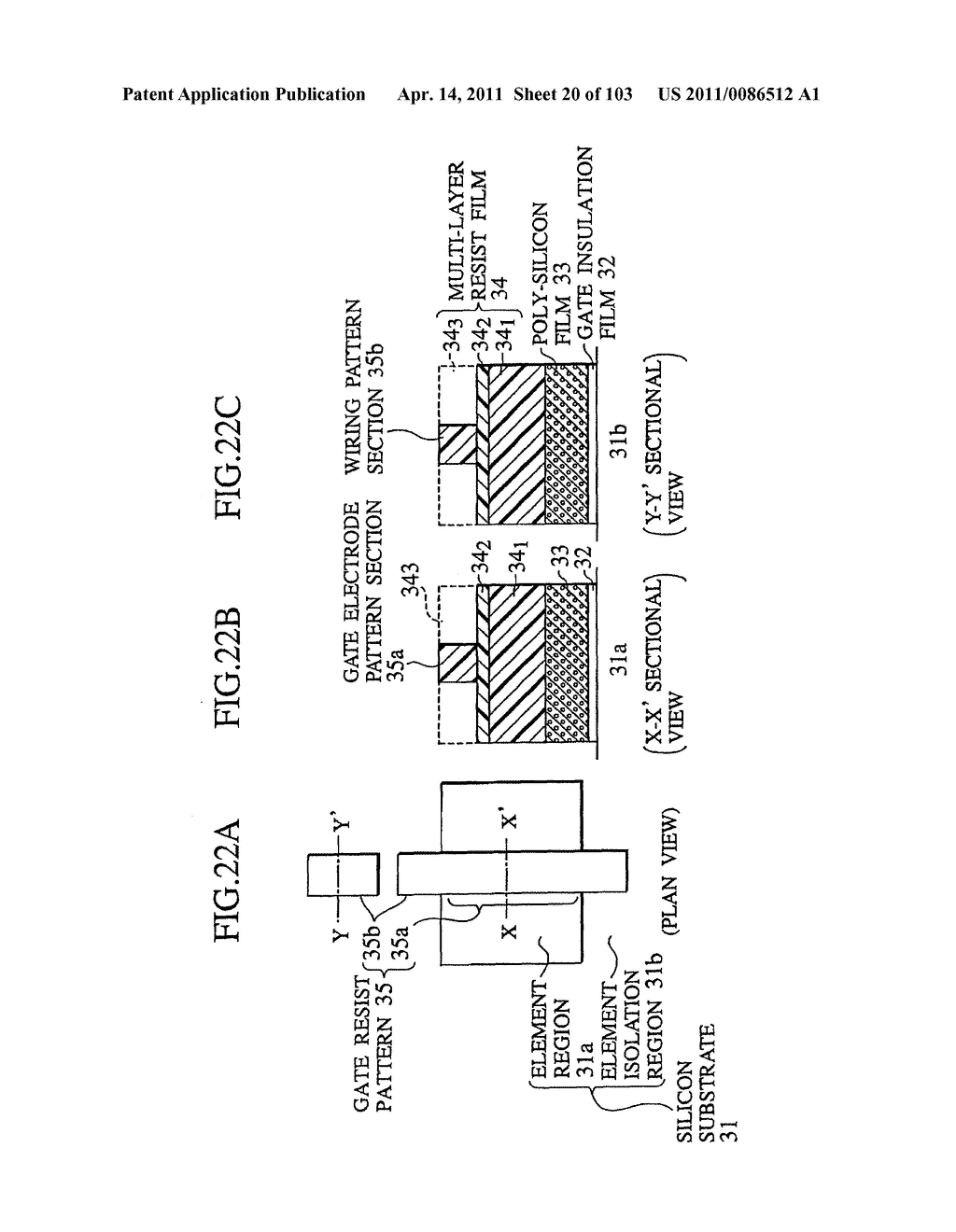 SEMICONDUCTOR DEVICE FABRICATION METHOD AND SEMICONDUCTOR DEVICE - diagram, schematic, and image 21