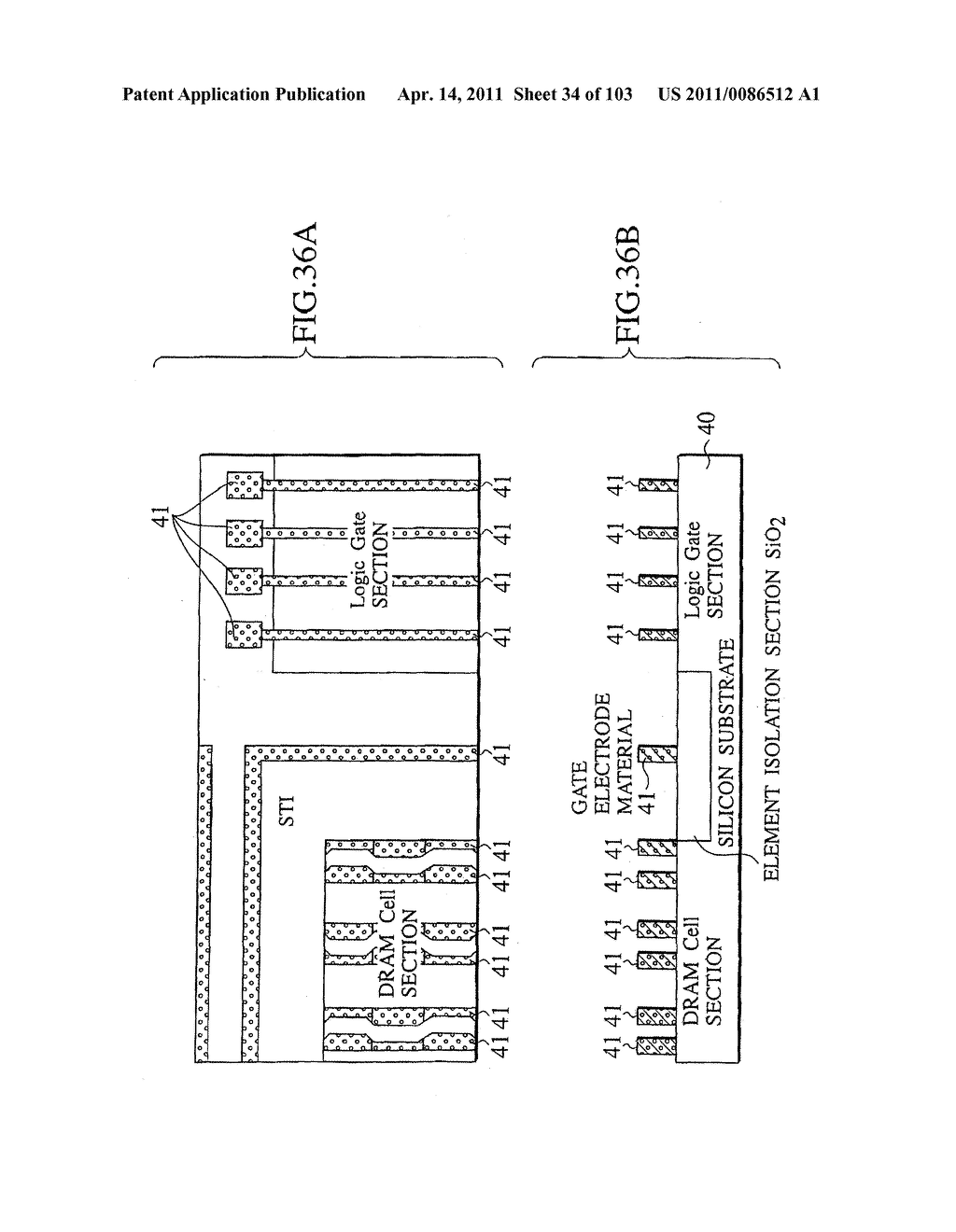 SEMICONDUCTOR DEVICE FABRICATION METHOD AND SEMICONDUCTOR DEVICE - diagram, schematic, and image 35