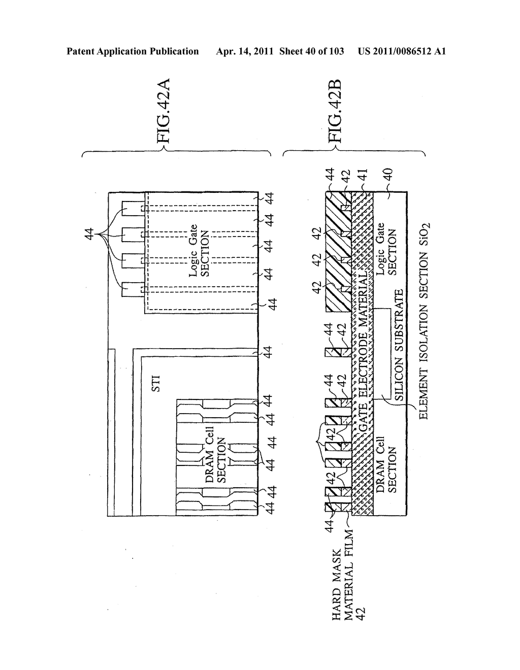 SEMICONDUCTOR DEVICE FABRICATION METHOD AND SEMICONDUCTOR DEVICE - diagram, schematic, and image 41