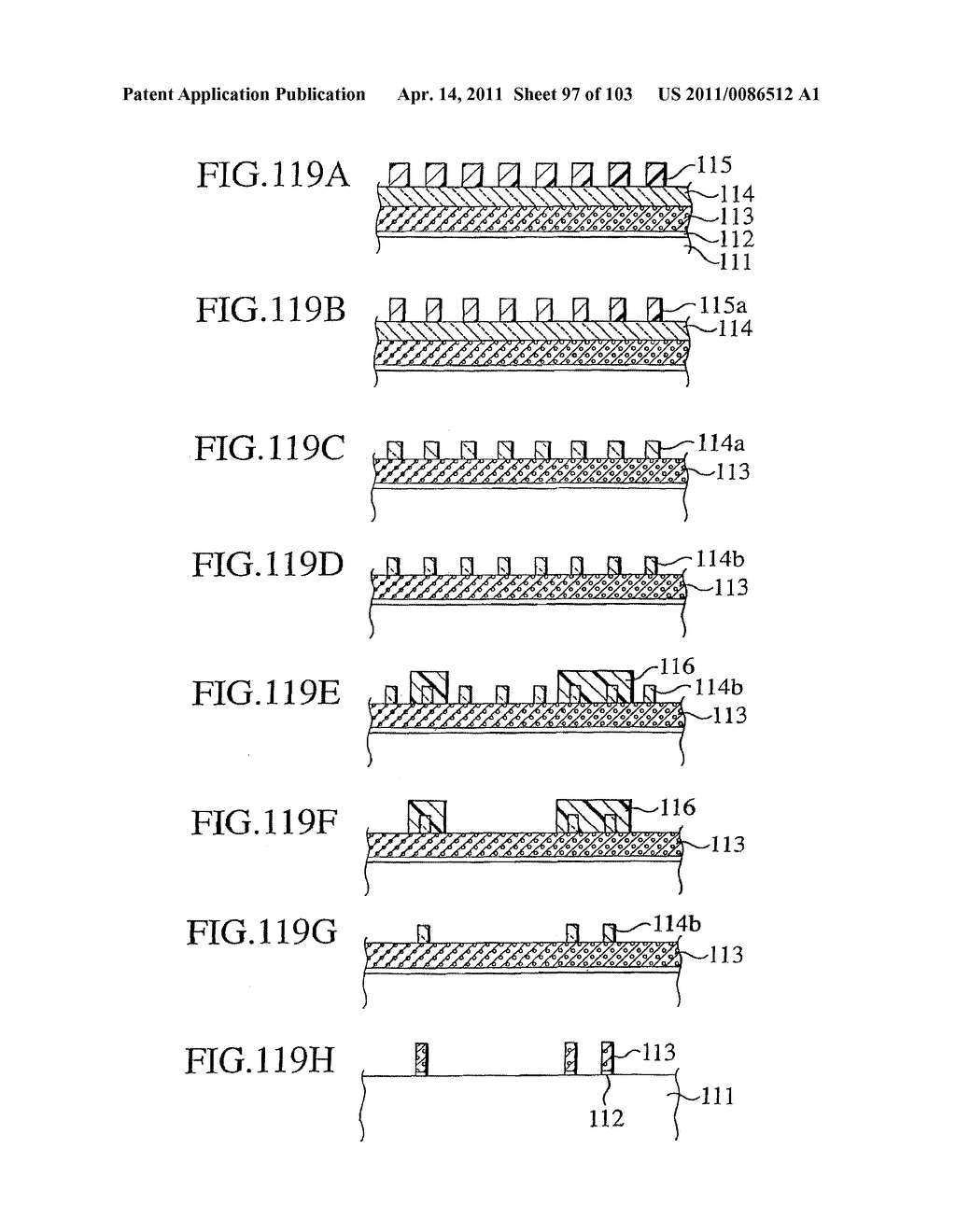 SEMICONDUCTOR DEVICE FABRICATION METHOD AND SEMICONDUCTOR DEVICE - diagram, schematic, and image 98