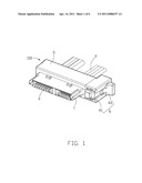 CABLE ASSEMBLY WITH A DETACHABLE POSITIONING MECHANISM diagram and image