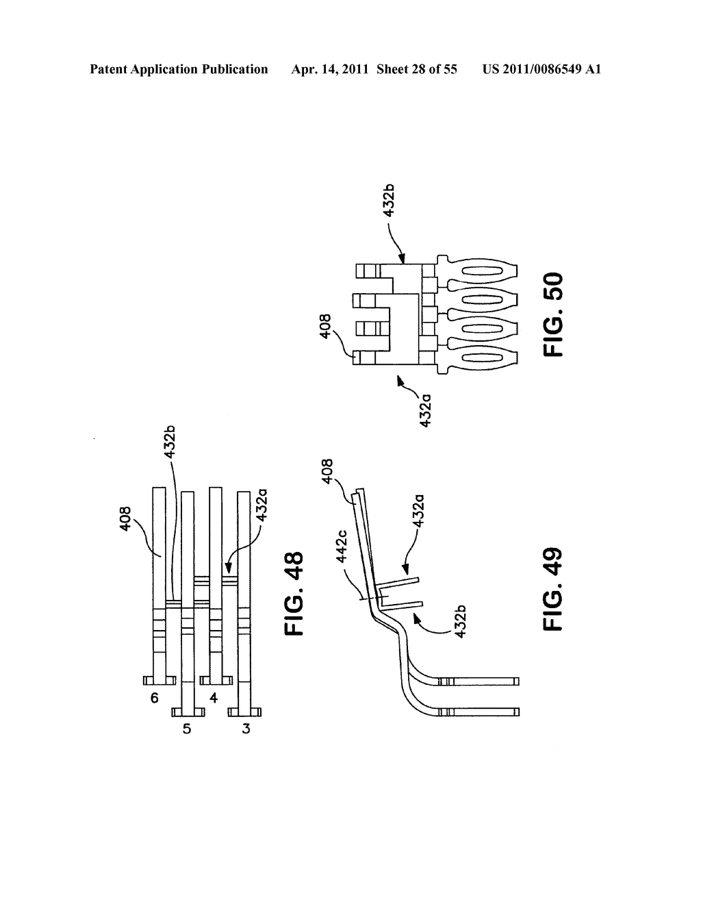 Methods and Apparatus for Reducing Crosstalk in Electrical Connectors - diagram, schematic, and image 29