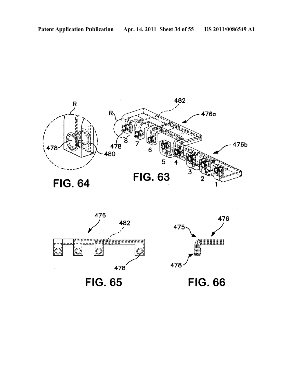 Methods and Apparatus for Reducing Crosstalk in Electrical Connectors - diagram, schematic, and image 35