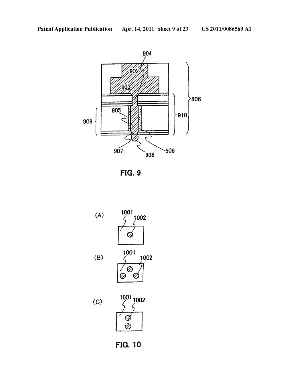 METHOD FOR PRODUCING SEMICONDUCTOR DEVICE AND DISPLAY DEVICE - diagram, schematic, and image 10