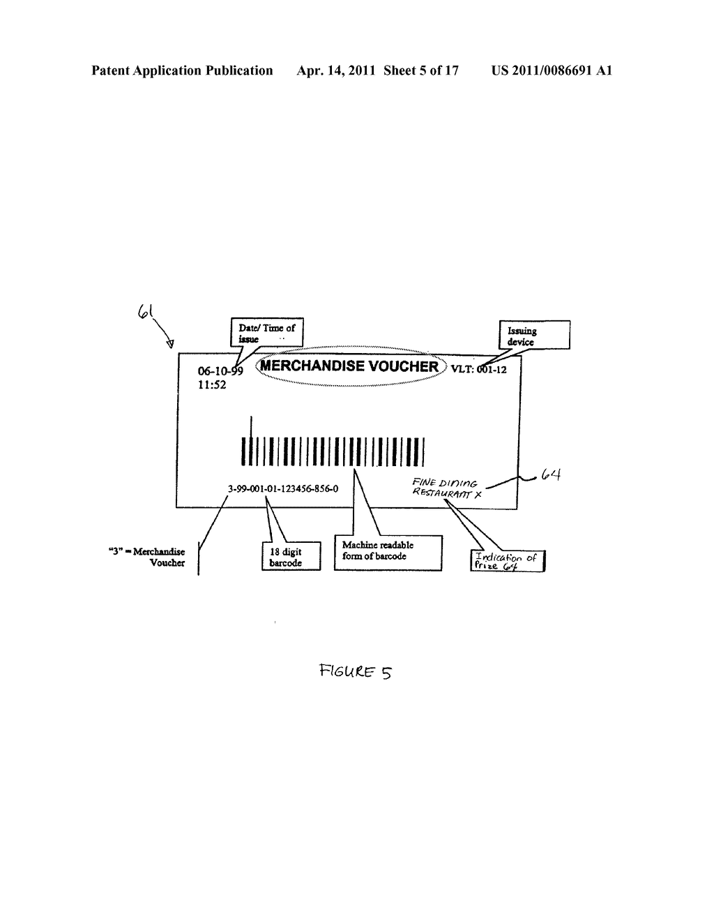 Voucher Gaming System - diagram, schematic, and image 06