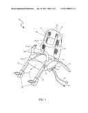 Exercise and video game chair diagram and image