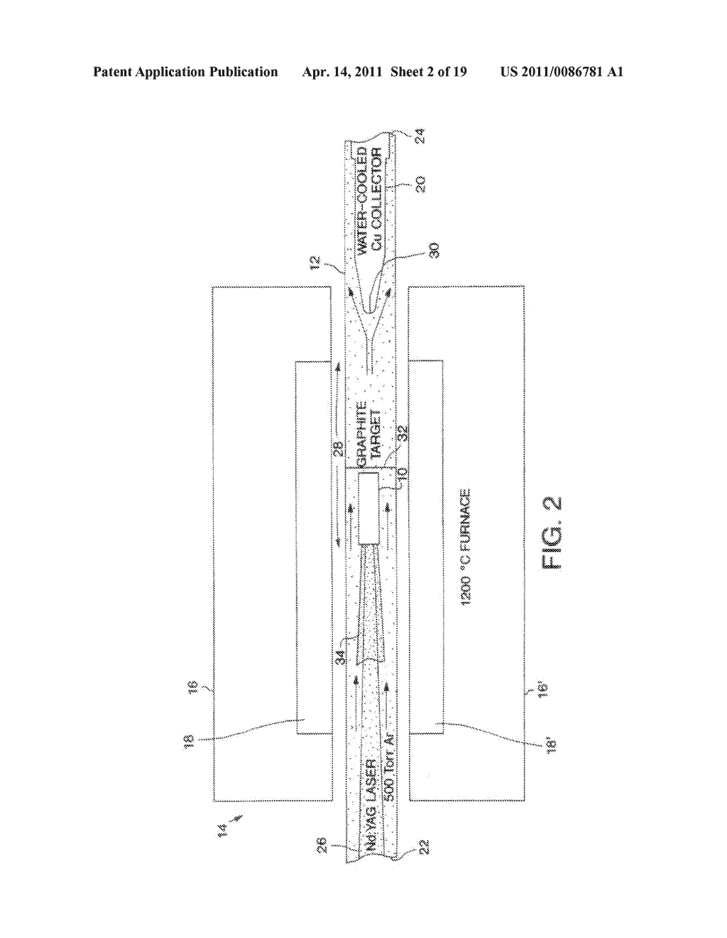 METHOD FOR FORMING COMPOSITES OF SUB-ARRAYS OF FULLERENE NANOTUBES - diagram, schematic, and image 03