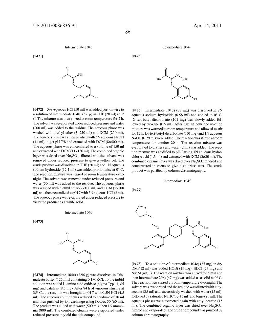 Substituted Phenylpiperidine Derivatives As Melanocortin-4 Receptor Modulators - diagram, schematic, and image 87