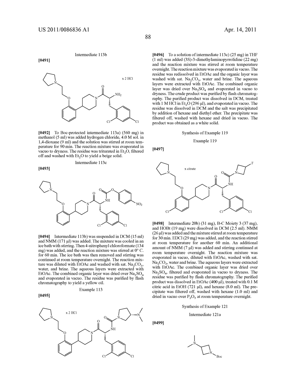 Substituted Phenylpiperidine Derivatives As Melanocortin-4 Receptor Modulators - diagram, schematic, and image 89