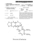 Berberine as a selective lung cancer agent and other compositions and methods diagram and image