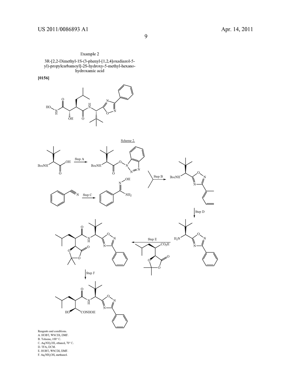 OXA- AND THIADIAZOLES AND THEIR USE AS METALLOPROTEINASE INHIBITORS - diagram, schematic, and image 12