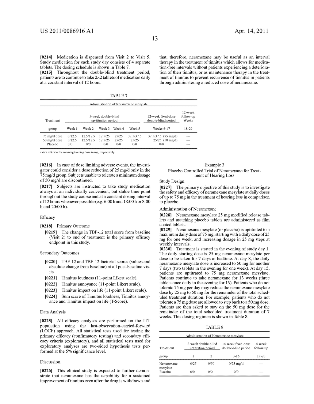 INTERVAL THERAPY FOR THE TREATMENT OF TINNITUS - diagram, schematic, and image 15