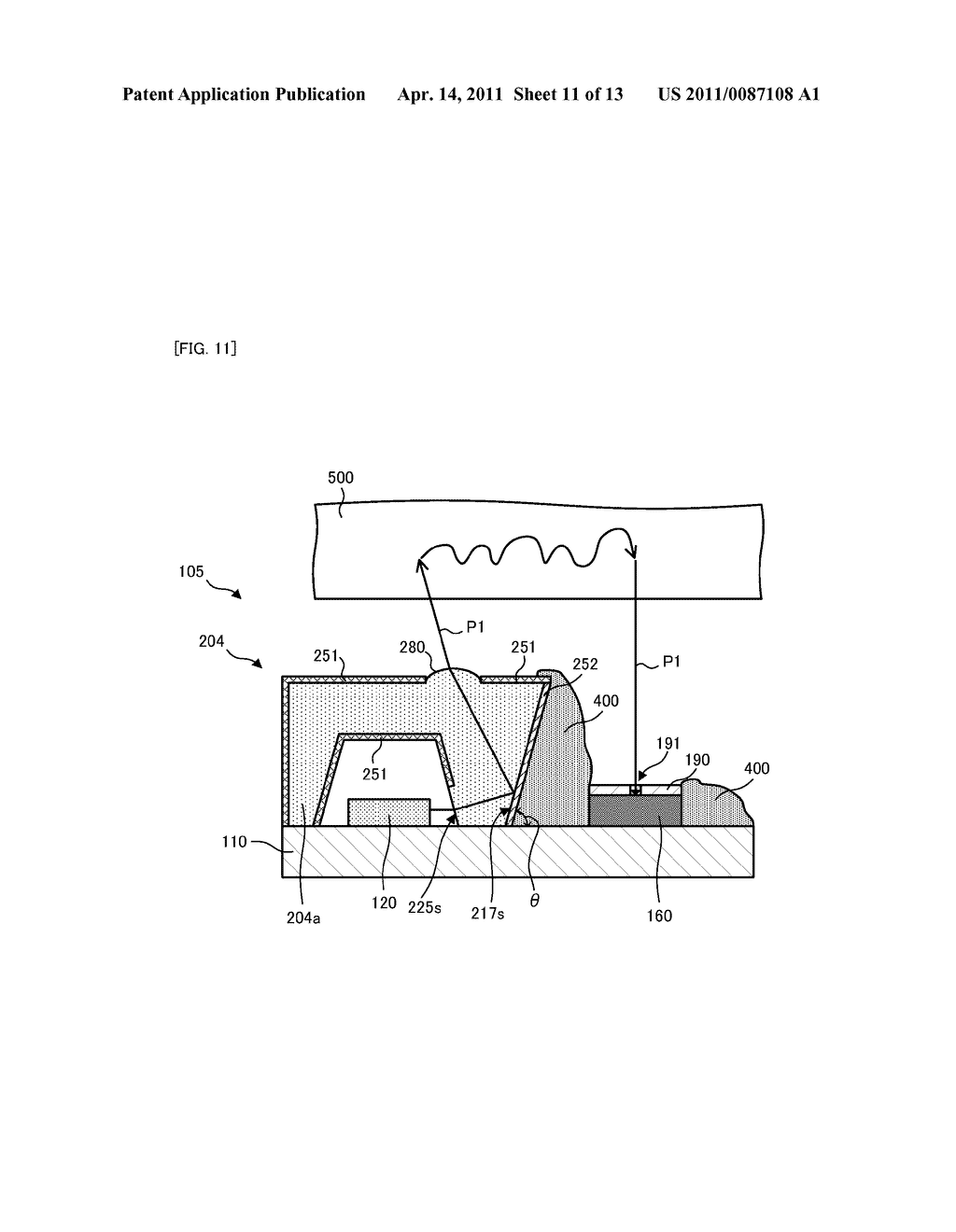 SELF-LUMINOUS SENSOR DEVICE - diagram, schematic, and image 12