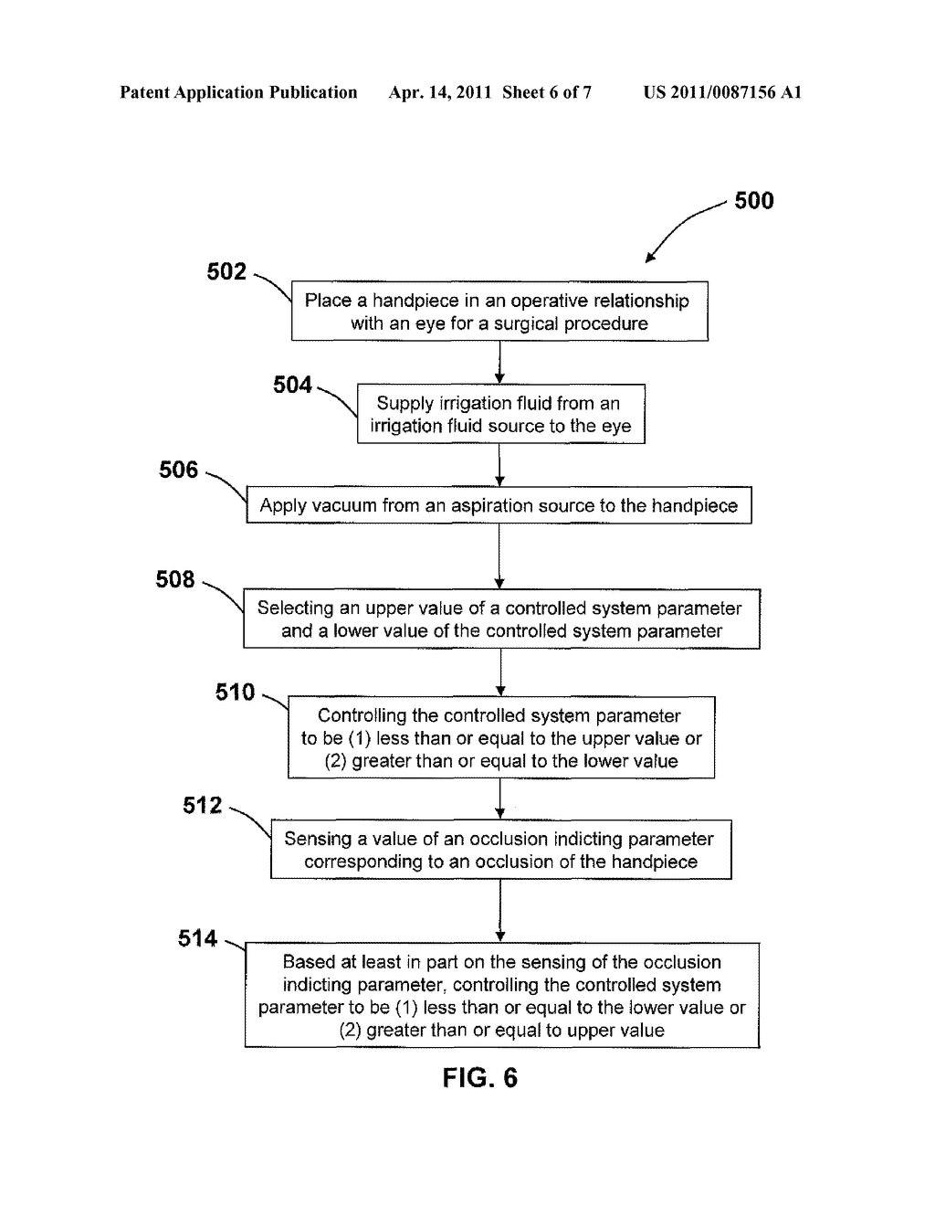 APPLICATION OF A SYSTEM PARAMETER AS A METHOD AND MECHANISM FOR CONTROLLING EYE CHAMBER STABILITY - diagram, schematic, and image 07