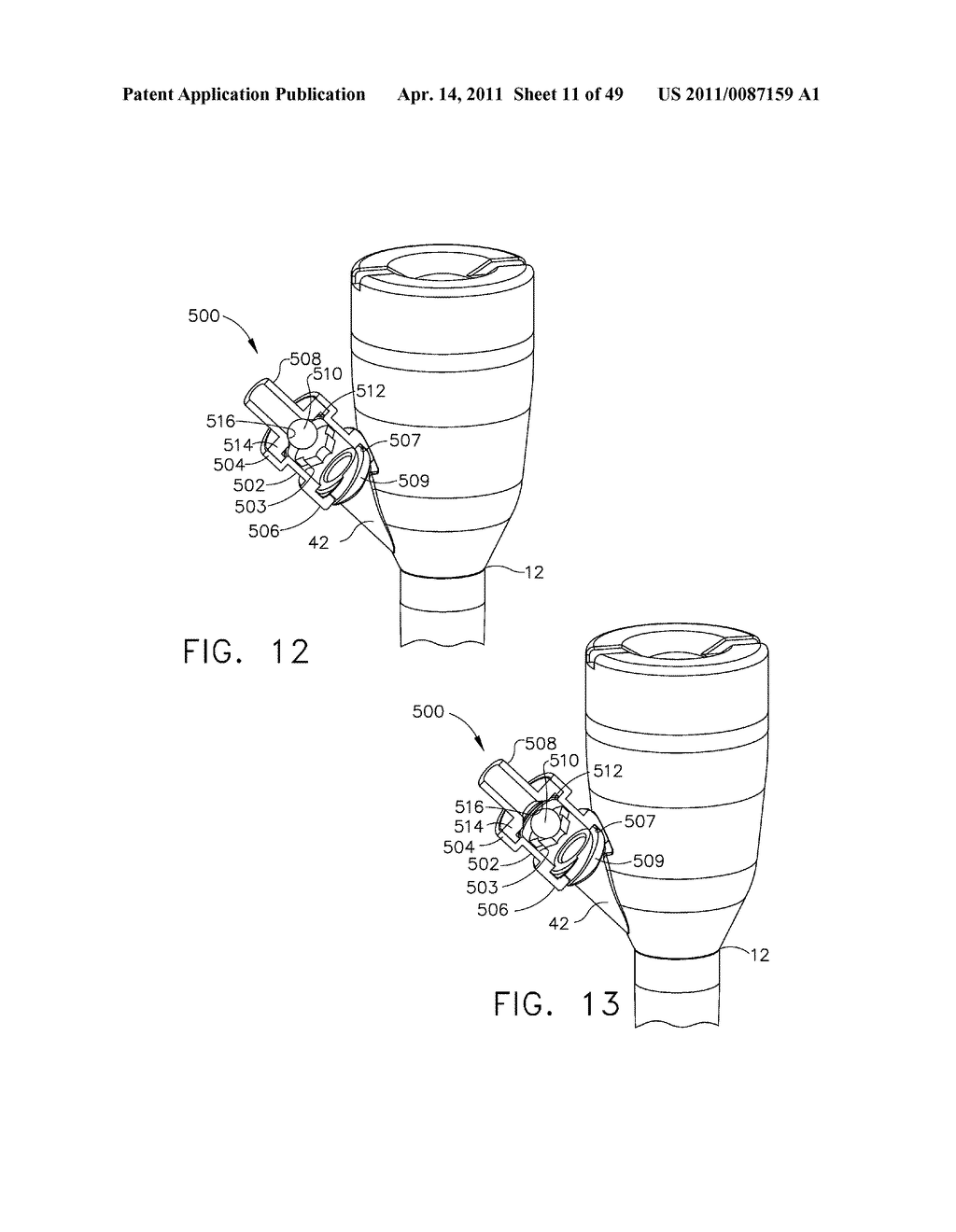 Trocar Assembly - diagram, schematic, and image 12