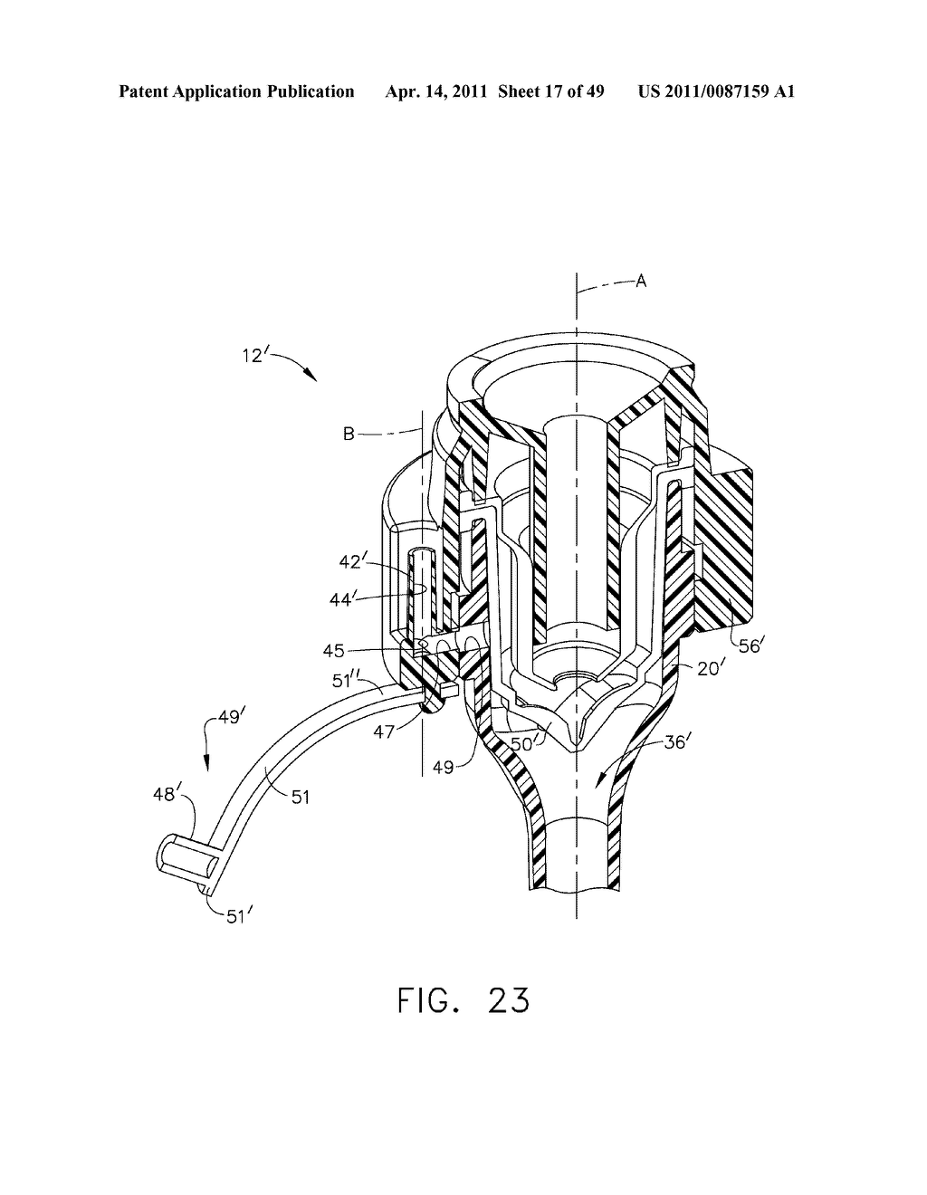 Trocar Assembly - diagram, schematic, and image 18