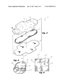 NONWOVEN MATERAL INCLUDING A FUNCTIONAL BENEFIT AND A PLURALITY OF VISUALLY DISTINCT FIBERS INDICATIVE OF THE FUNCTIONAL BENEFIT diagram and image