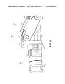 SURGICAL INSTRUMENT FOR TRANSMITTING ENERGY TO TISSUE COMPRISING A MOVABLE ELECTRODE OR INSULATOR diagram and image