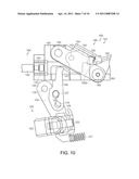 SURGICAL INSTRUMENT FOR TRANSMITTING ENERGY TO TISSUE COMPRISING A MOVABLE ELECTRODE OR INSULATOR diagram and image